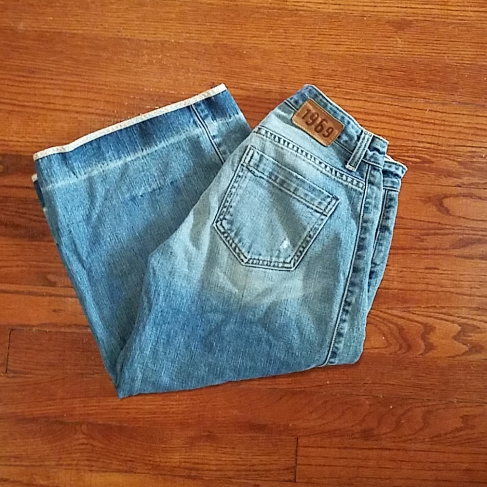 Gap 1969 boho knee length denim